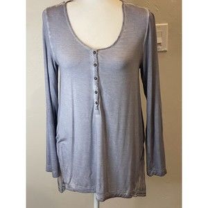 Soft Surroundings Topp With Roll Taps Size Small AR1382